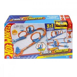 Circuit de bille Hot wheels Créateur de circuits : une frénésie de triples boucles
