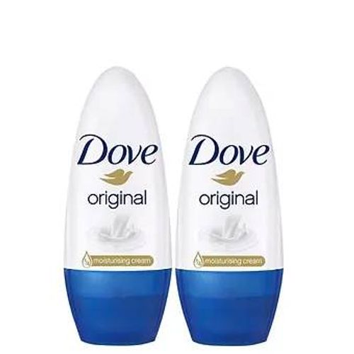 Dove Original Deodorant Roll On ,50ml Each (Pack Of 2) 