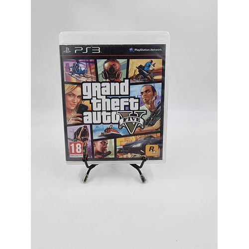 Jeu Playstation 3 Grand Theft Auto V (5) en boite, sans notices