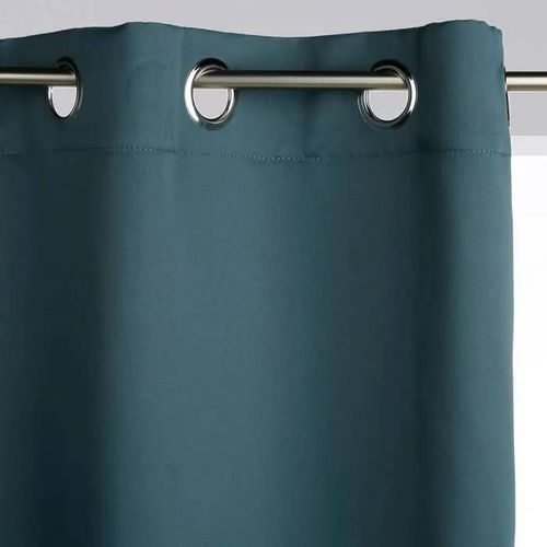 2 Rideaux Occultant - 135 X 240 Cm - Gris Orage