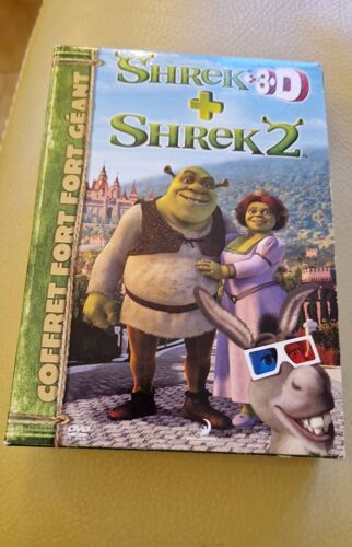 Dvd. Shrek + 3d + Shrek 2
