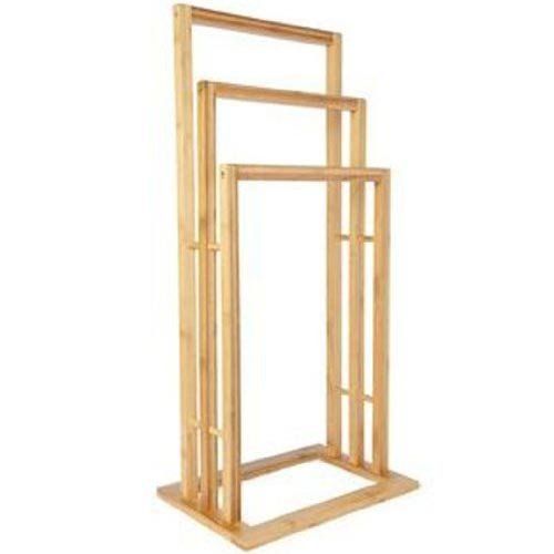 Porte-Serviettes en Bambou - 42 x 24 x 81,5 cm