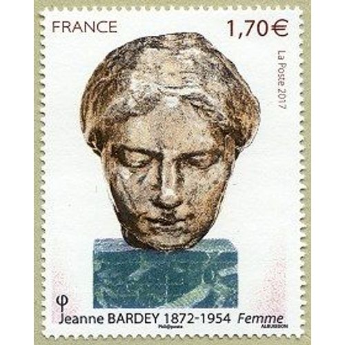 Art : "Femme" Sculpture De Jeanne Bardey Année 2017 N° 5154 Yvert Et Tellier Luxe