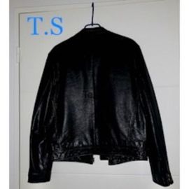 Blouson En Cuir Marque Serge Pariente