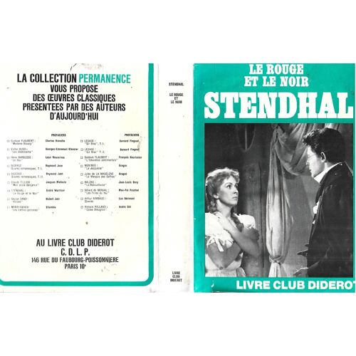 Le Rouge Et Le Noir Stendhal