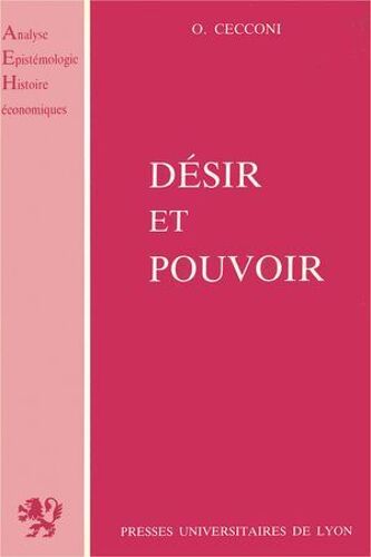 Désir Et Pouvoir