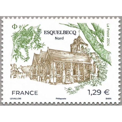 France 2024, Très Beau Timbre Neuf** Luxe Yvert 5798, Esquelbecq, « Village Préféré Des Français » En 2023.