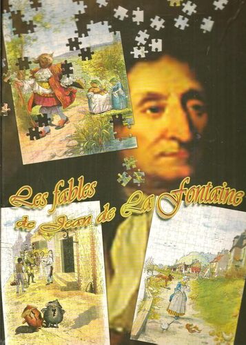 PUZZLE 70 PIECES LES FABLES DE JEAN DE LA FONTAINE - LE LION ET LE RAT