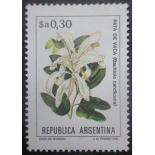 Argentine N°1355 Fleurs Neuf **