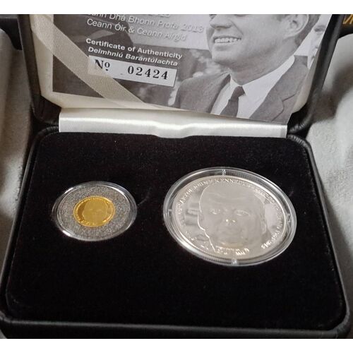 Coffret 10 Euros Argent Plus 20 Euros Or Irlande