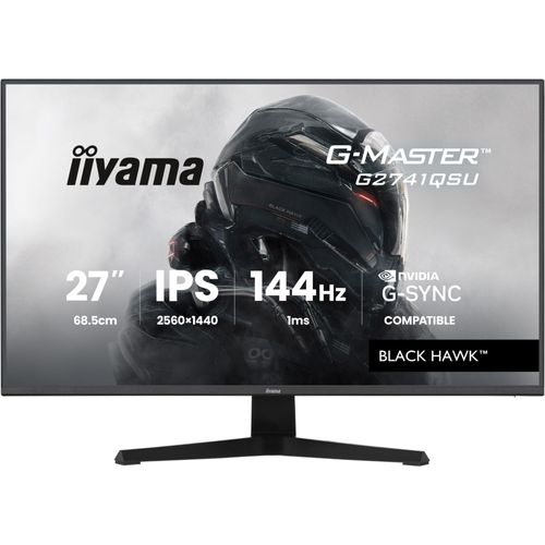 Ecran gaming 27" IIYAMA G-MASTER G2741QSU-B1 Black Hawk