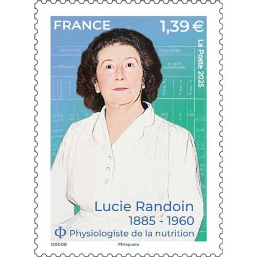 France 2025, Très Beau Timbre Neuf** Luxe Yvert 5852, Lucie Randoin 1885-1960 Physiologiste De La Nutrition.
