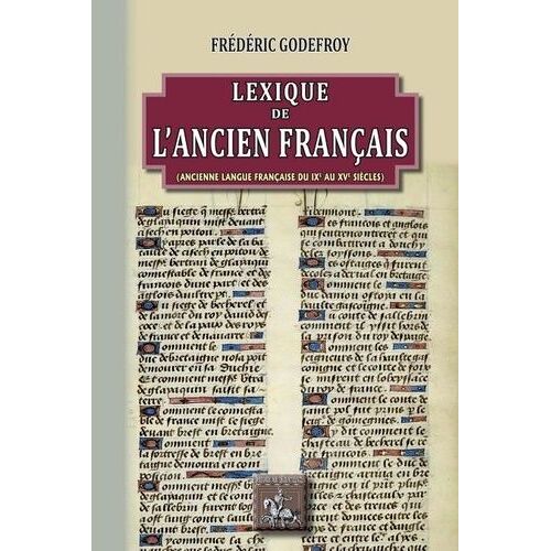 Lexique De L'ancien Français