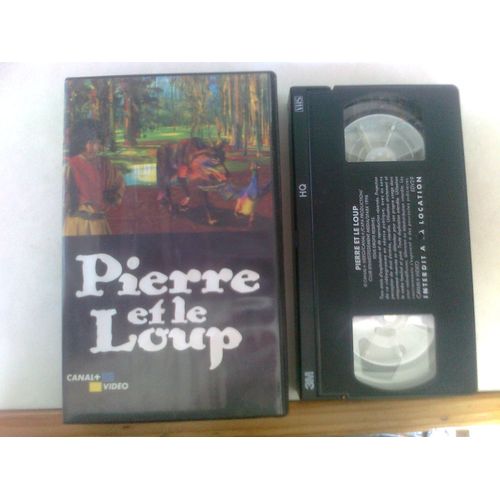 Cassette Vidéo Vhs - Pierre Et Le Loup - Michel Jaffrennou