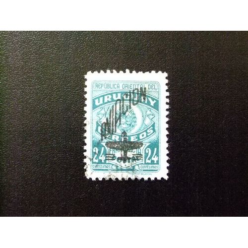 109 Uruguay 1948 / Sello De Franquicia Postal / Yvert Pa 141 Fu