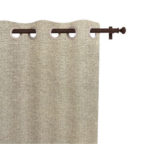 Rideau Occultant À Oeillets 135x180 Cm Arthur Beige, Par Soleil D'ocre