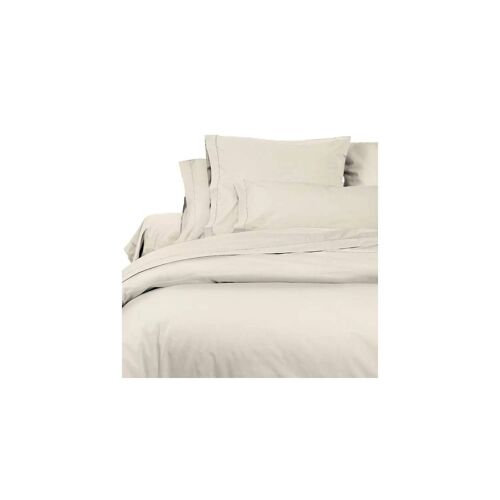 Taie D'oreiller Américaine En Coton Percale 50x75 Cm Camille Ecru, Par Songe De Camille