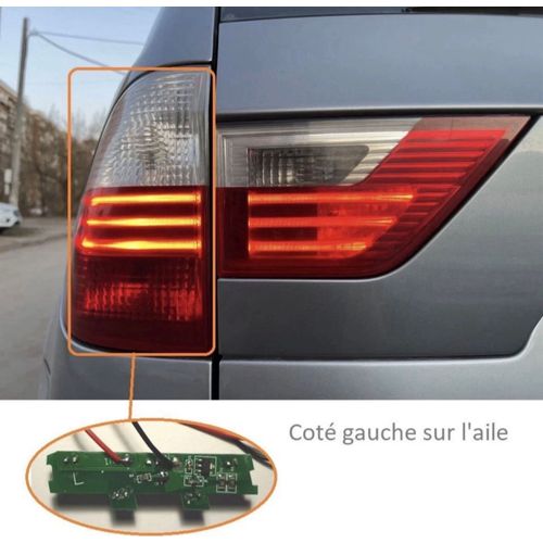 Kit De Réparation Feu Arriere Coté Gauche Sur L'Aile Bmw X3 E83; Oem: 7162209