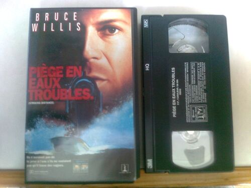 Cassette Vidéo Vhs - Piège En Eaux Troubles - Bruce Willis