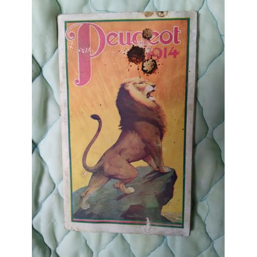 Brochure Publicitaire Peugeot Cycles 1914