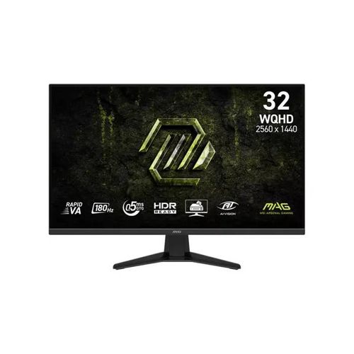MSI MAG 325QF E18V écran plat de PC 80 cm (31.5) 2560 x 1440 pixels Wide Quad HD LED Noir