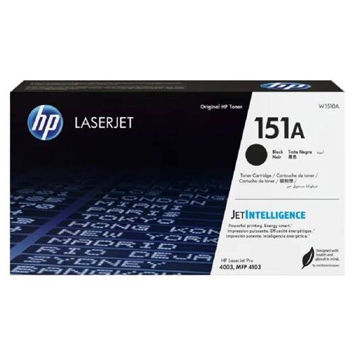 HP 151A - Noir - original - LaserJet - cartouche de toner (W1510A) - pour LaserJet Pro 4003dn, 4003dw, MFP 4103fdw