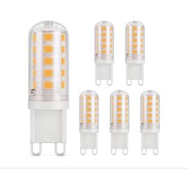 8 Ampoule Led G9 3w, Équivalent 30w Halogène, Blanc Chaud 2700k, 330ml Cri 85,