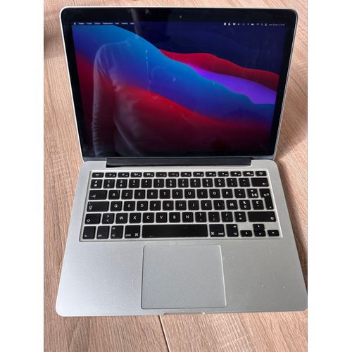 Apple MacBook Pro Retina fin 2013 - 13" Intel Core i5 - 2.4 Ghz - Ram 8 Go - SSD 128 Go