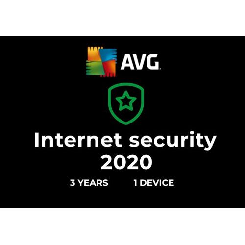 AVG Internet Security 2020 3 Year 1 Device Key - GLOBAL