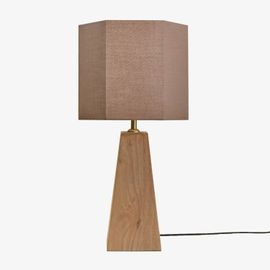 Lampe De Table En Bois De Manguier Taraua Bois De Mangue