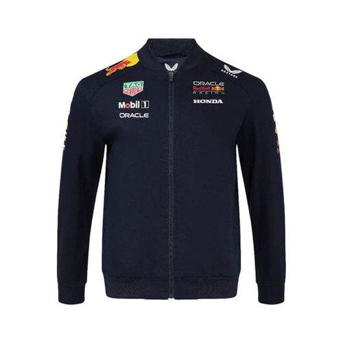 Blouson Aviateur Pour Homme Castore Rb Racing F1, Bleu Nuit