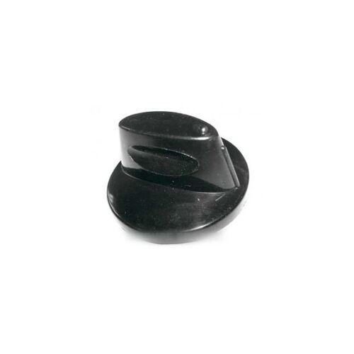 BOUTON DE COMMANDE NOIR POUR TABLE DE CUISSON WHIRLPOOL