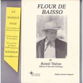 Reinié Theron --- Flour De Baisso --- Fleurs Des Marais
