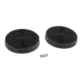 Lot de 2 filtres à charbon MCEF02 (19,4 x 3 cm) pour hotte AEG - Electrolux - Zanussi - 902986636, 9029800464