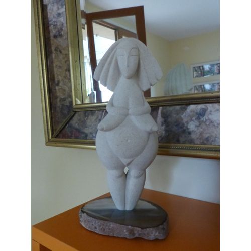 Femme "Style Préhistorique" (Sculpture Artisanale)