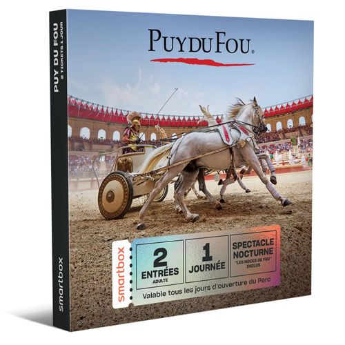 Une Journée Au Puy Du Fou En 2026 Pour 2 Adultes - Smartbox - Coffret Cadeau Multi-Thèmes