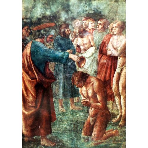 Masaccio Tommaso Lot 2 Cartes Postales Tableaux Peinture