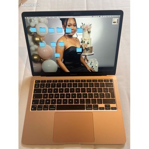 Apple MacBook Air Retina 13.3" M1 - Ram 8 Go - SSD 256 Go - Or rose