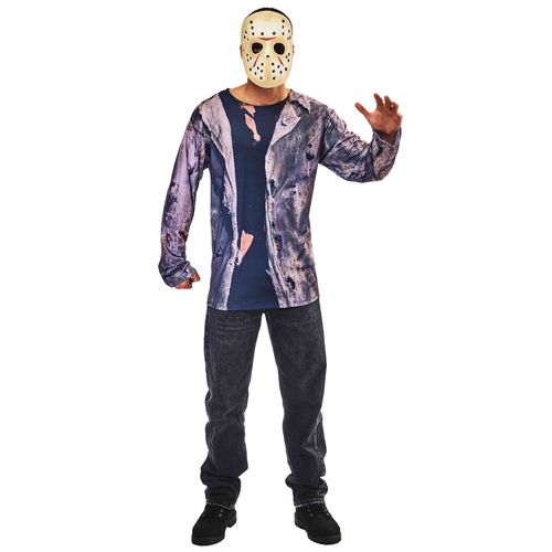 Kit Top Et Masque Jason Adulte - Taille: M