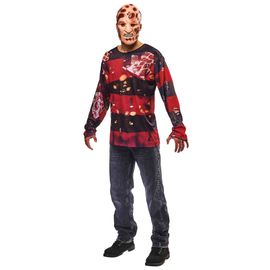 Kit Top Et Masque Freddy Kruegger Adulte - Taille: M