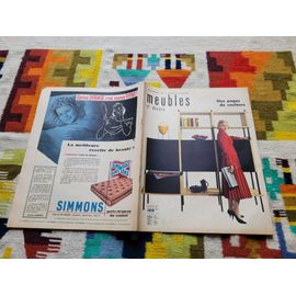 Meubles Et Décors, Journal De L'Ameublement N° 714 De Février 1958.