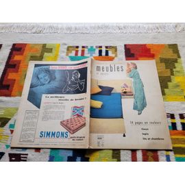 Meubles Et Décors, Le Journal De L' Ameublement. N° 710 D'Octobre 1957.