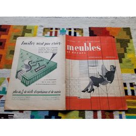 Meubles Et Décors, Le Journal De L'Ameublement N° 675 De Novembre 1954.