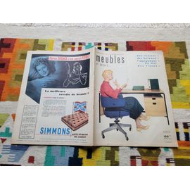 Meubles Et Décors, Le Journal De L' Ameublement N° 707-708 De Juillet-Août 1957.