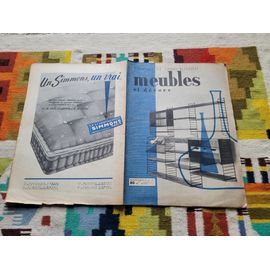 Meubles Et Décors, Le Journal De L' Ameublement N° 672-673 D'Août-Septembre 1954.