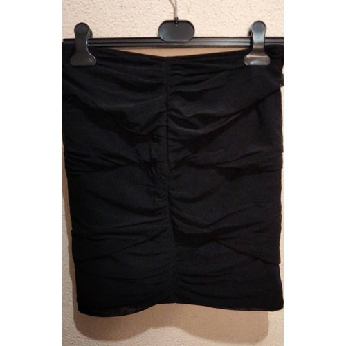 Jupe Courte Collante Serrée Noire -Taille S