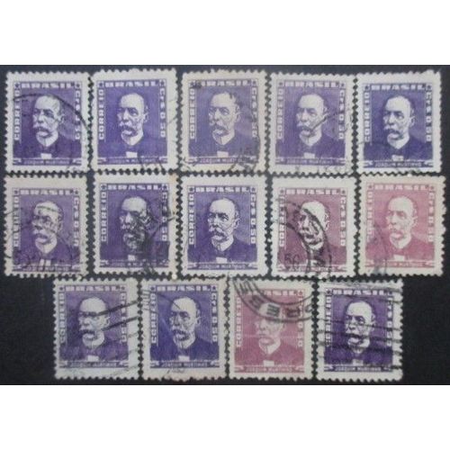 Bresil N°581 X 14 Oblitéré