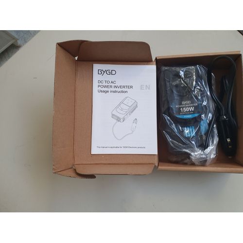 Adaptateur Dc To Ac Inverter (Allume Cigare De Voiture Vers 220v)