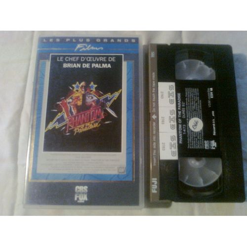 Cassette Vidéo Vhs - Phantom Of The Paradise - Paul Williams