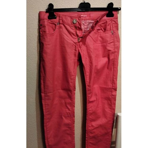 Pantalon Jean Denim Pour Femme - Fushia - Taille 38